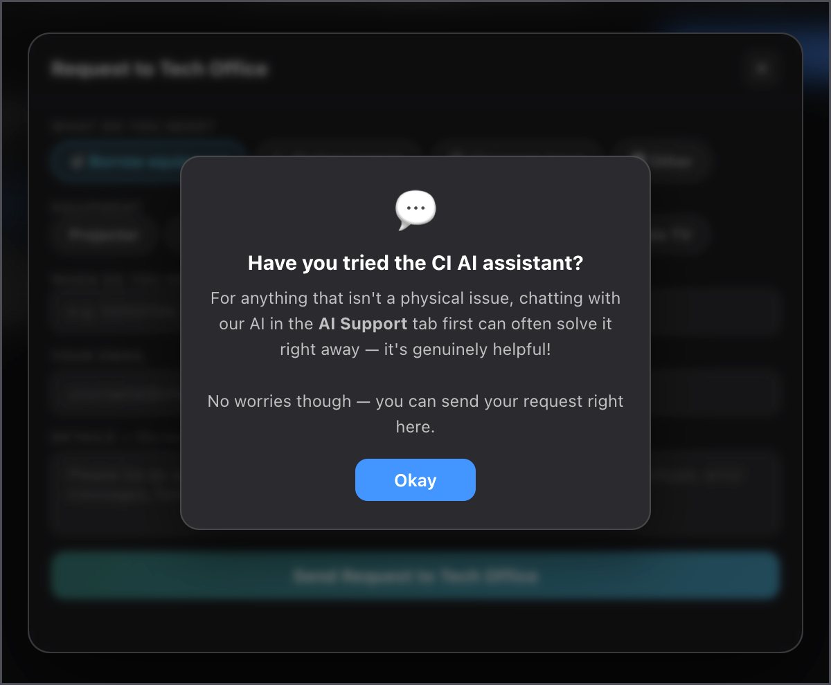 Have you tried the CI AI assistant?